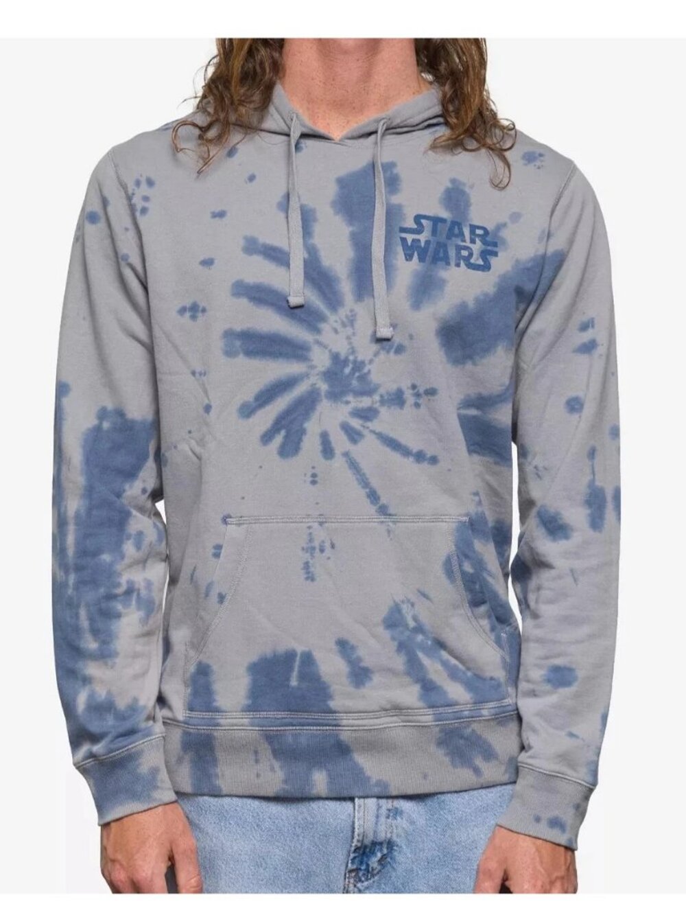 Junk Food Men's Star Wars Opening Crawl Graphic Fleece Hoodie, Gray, Medium